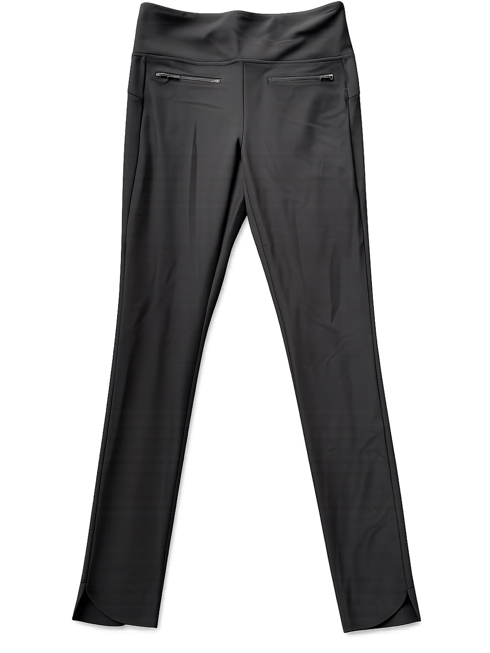 Athleta Black High Rise Zip Pocket Cropped Leggings | Medium